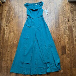 Kay Unger Women's Alara Walk Thru Jumpsuit Evening Special Occasion Size 2 NWT